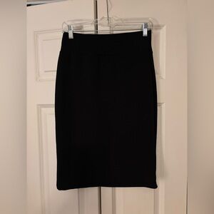 Classic Black Pencil Skirt